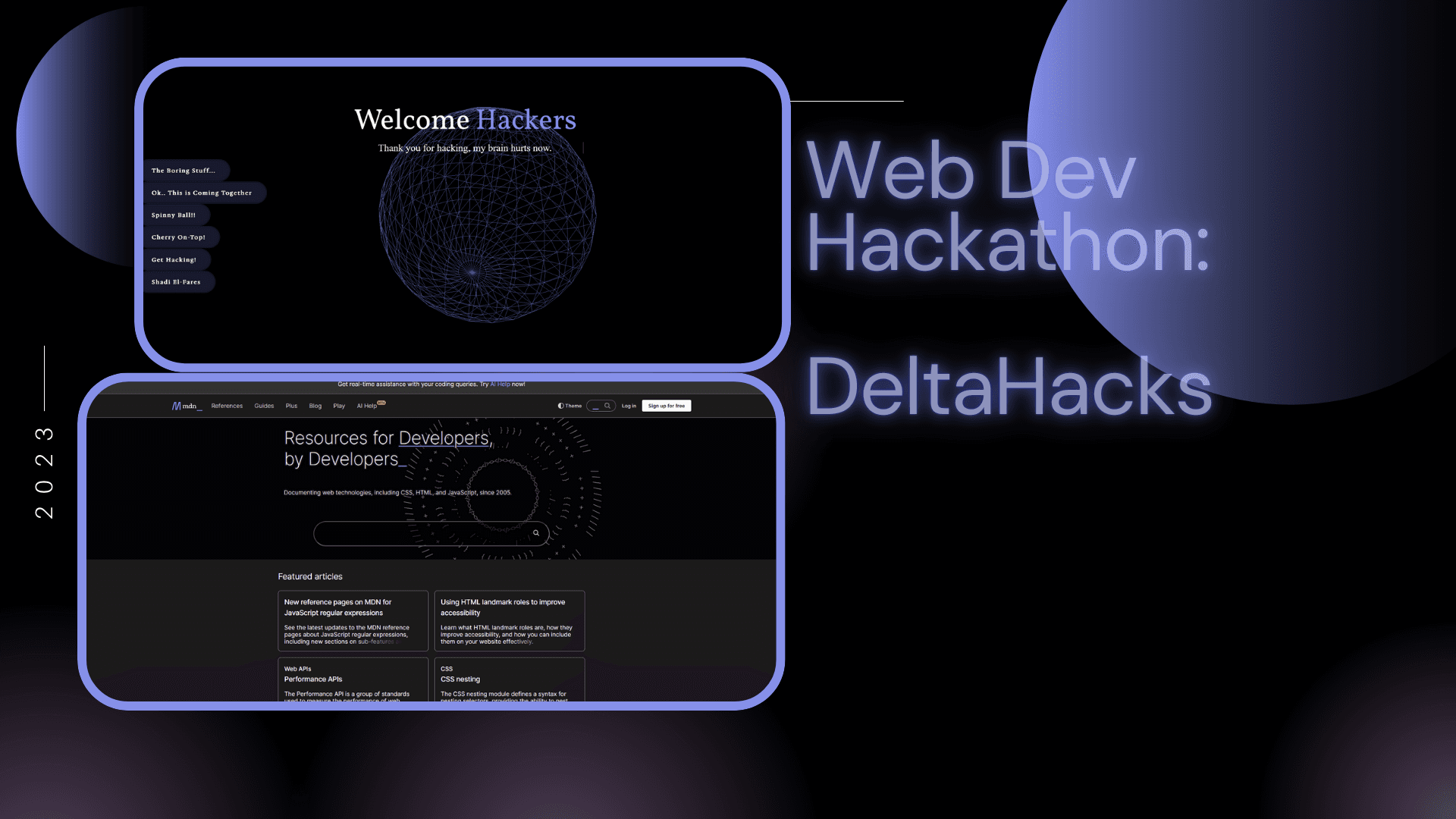 DeltaHacks Web Development Project