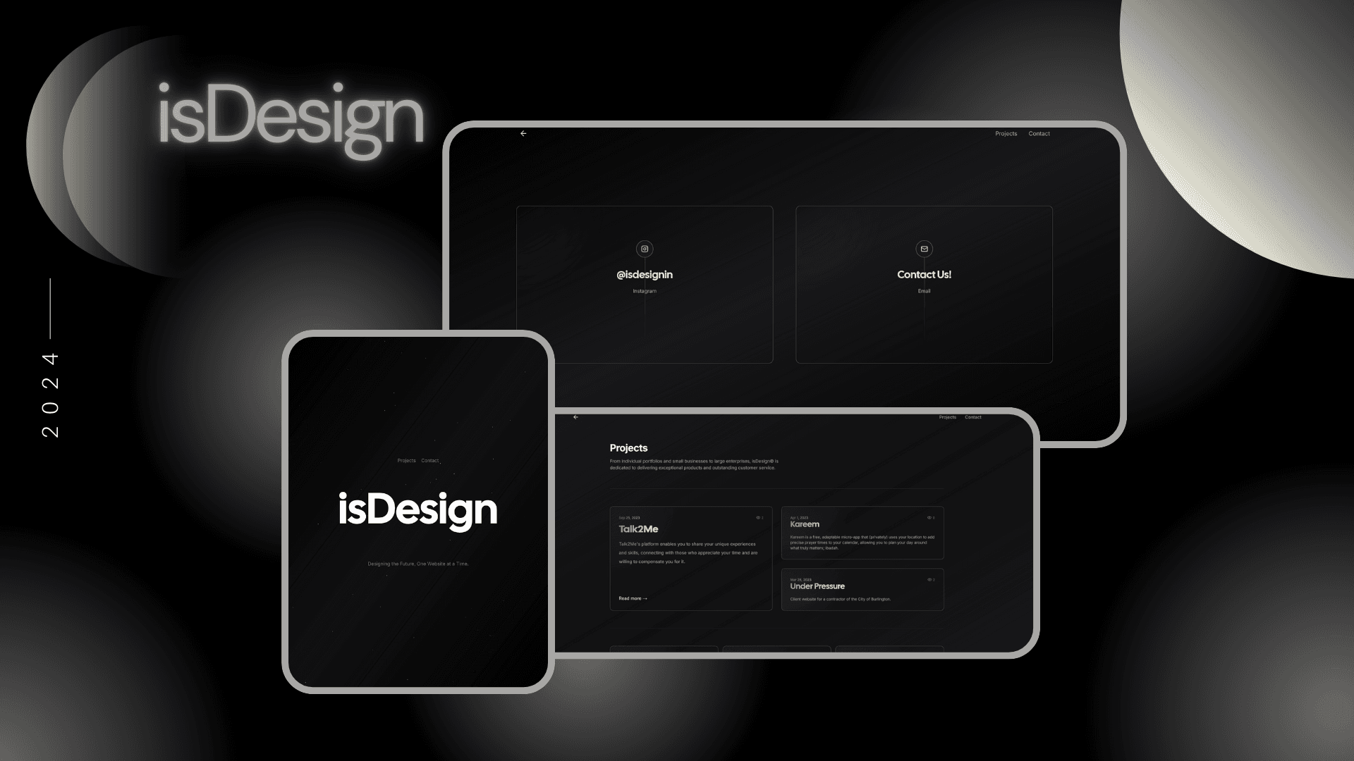 isDesign Business Website