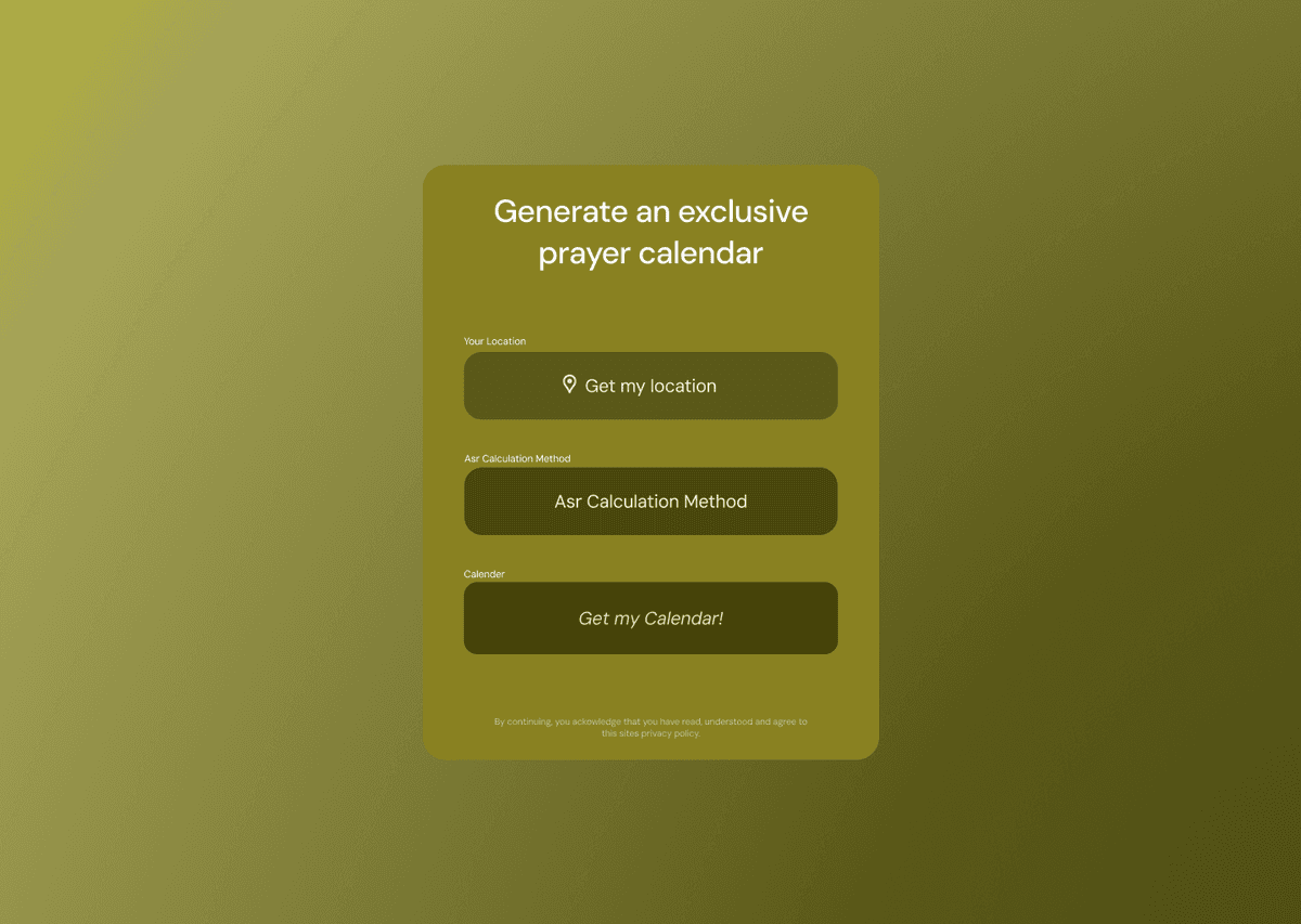 App Page Original