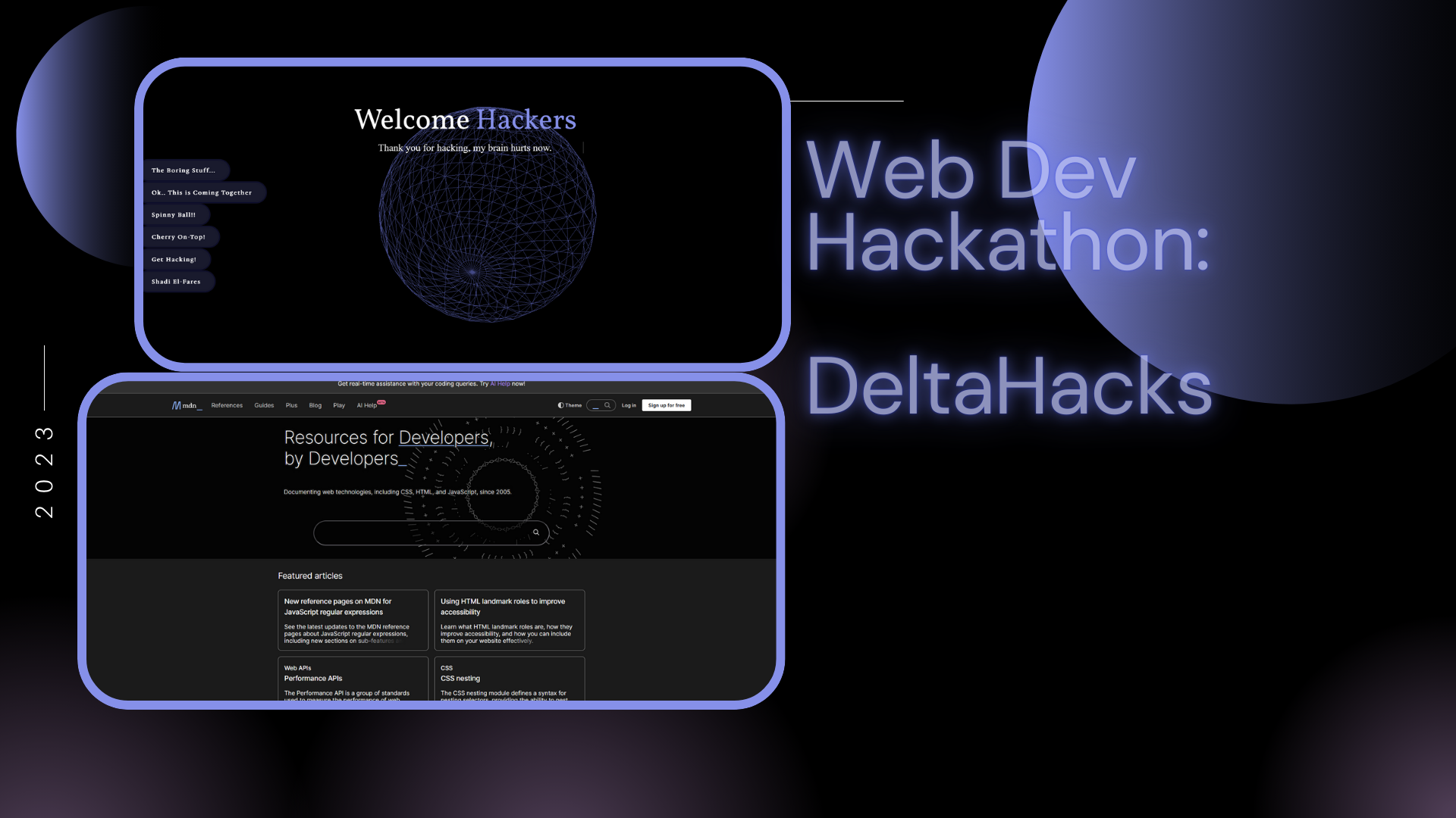 DeltaHacks Web Development Project