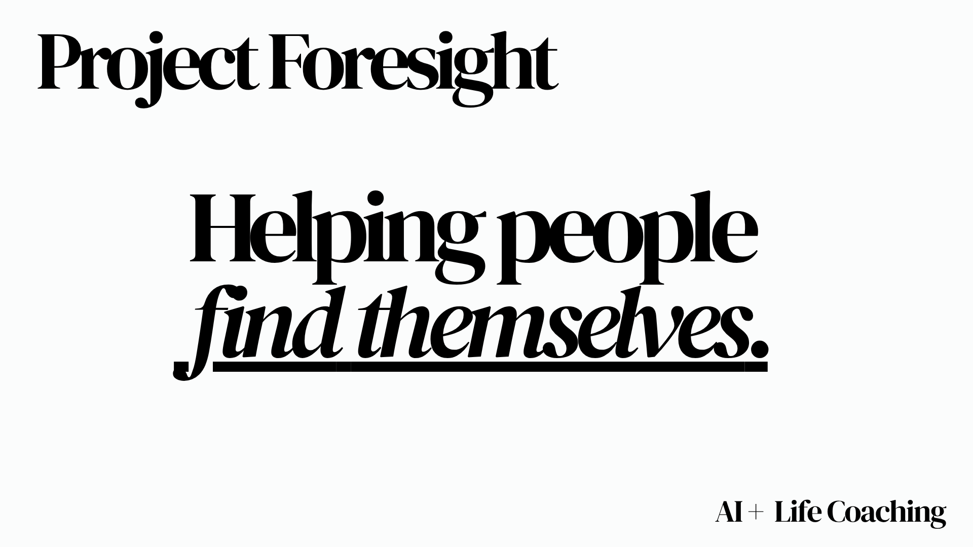 Foresight Demo